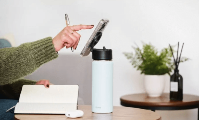 MagSafe Water Bottle with Straw: Innovation Meets Functionality